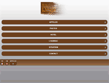 Tablet Screenshot of hotel-regis-laguiole.com